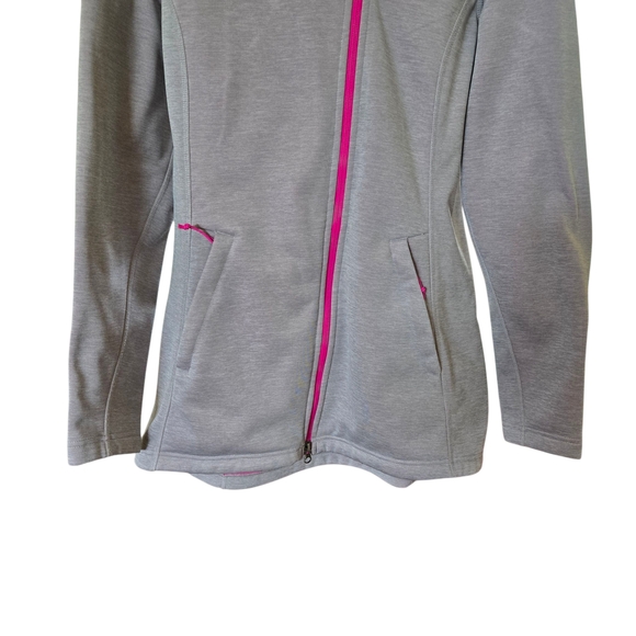 The North Face Womens Gray and Pink Hoodie - Picture 3 of 14